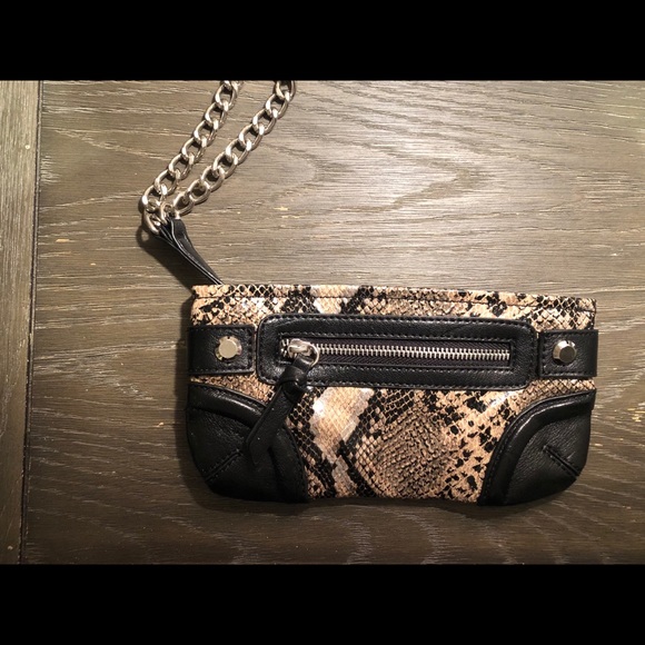 Express Snake Skin Wristlet - Picture 3 of 3